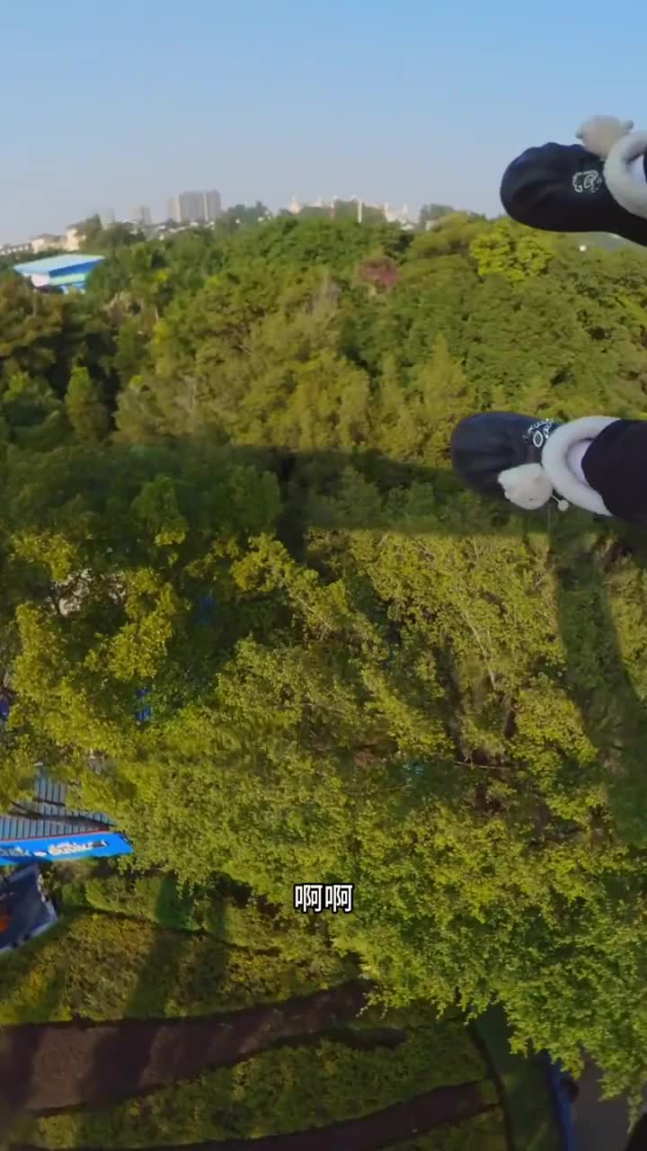 你有感受过来自十环过山车十个圈的快乐嘛#长隆欢乐世界 
