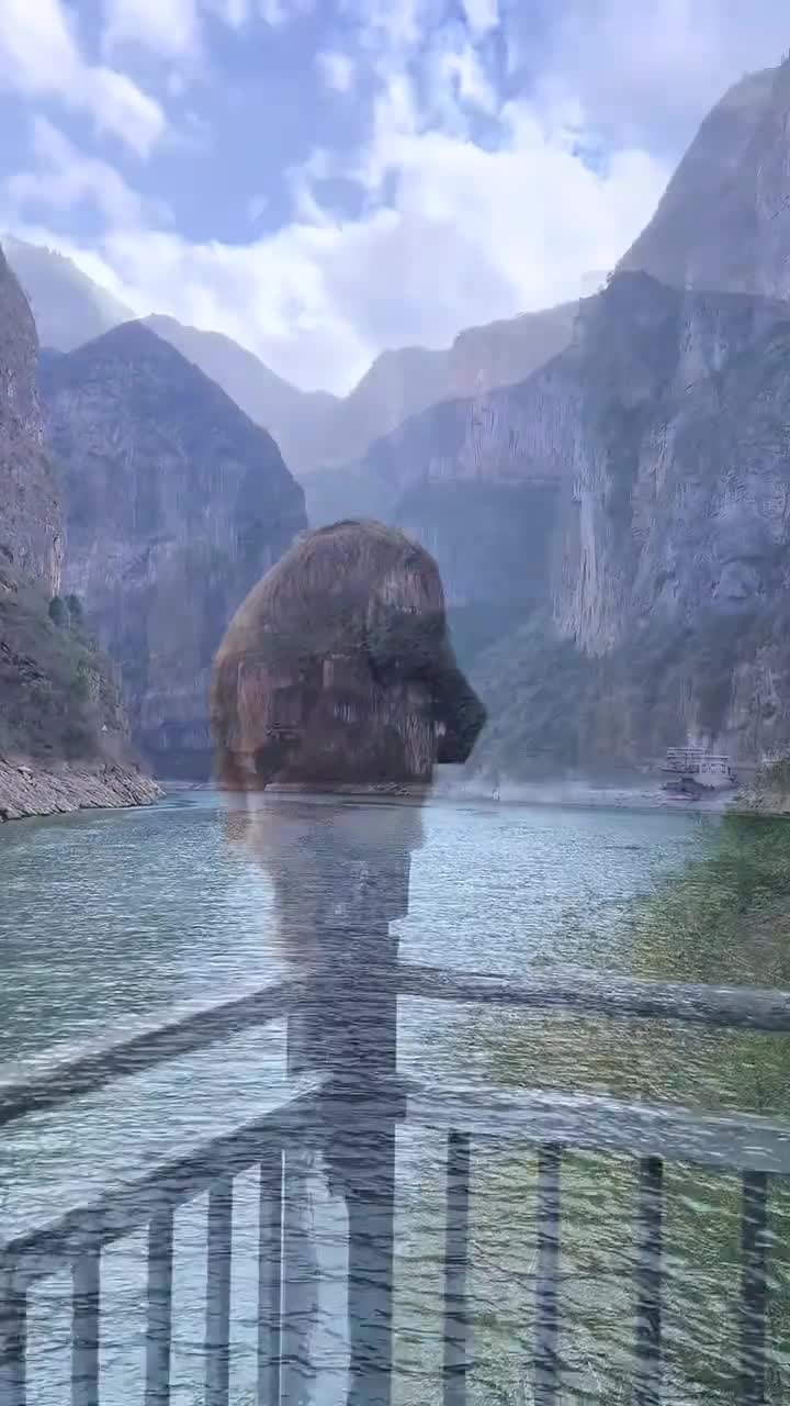 巫山小三峡 好山好水好心情 治愈系风景 行走山水间 青山绿水#重庆市巫山小三峡