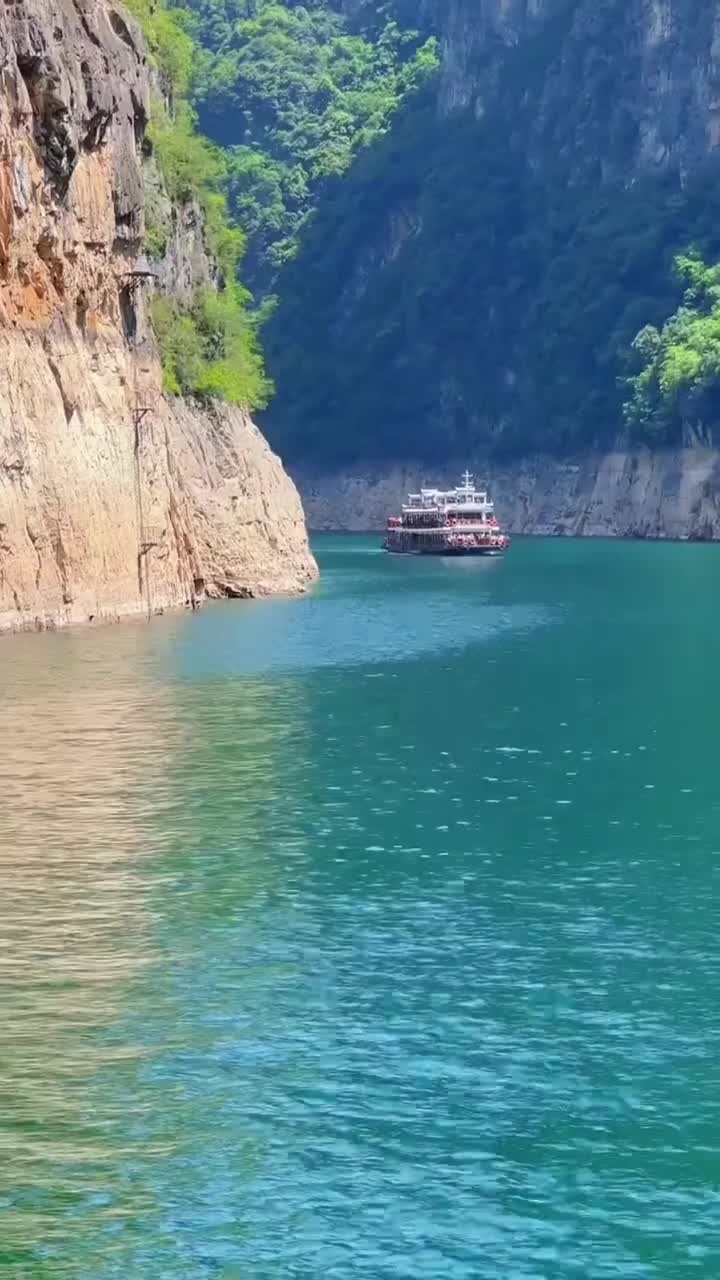 巫山小三峡 好山好水好心情 治愈系风景 行走山水间 青山绿水#重庆市巫山小三峡