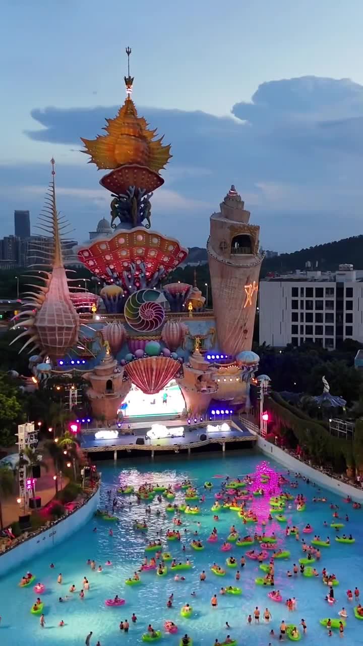 我喜欢那些闪光的东西，比如天上的星星，还有你的眼睛#佛山市顺德欢乐海岸#自联盟