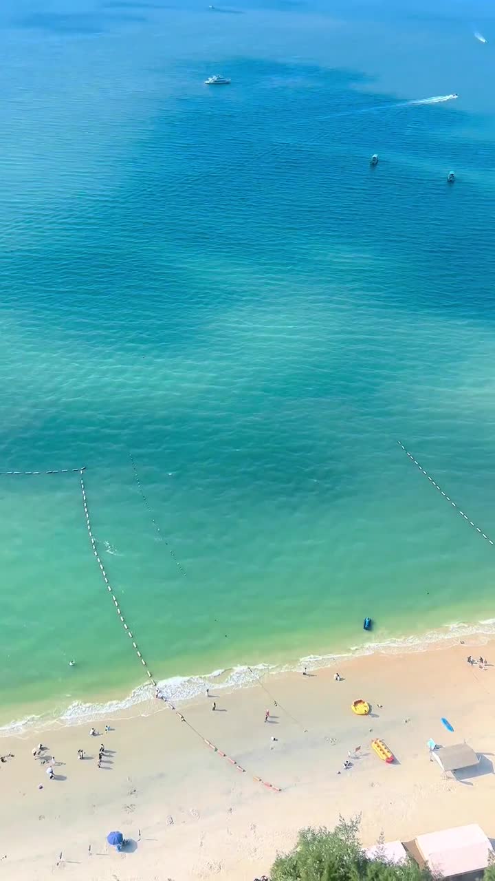 惠州巽寮湾 蓝蓝的 海面在发光！#惠东县巽寮湾	