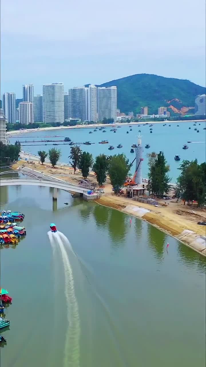 天气好的时候巽寮湾太美了！#惠东县巽寮湾	