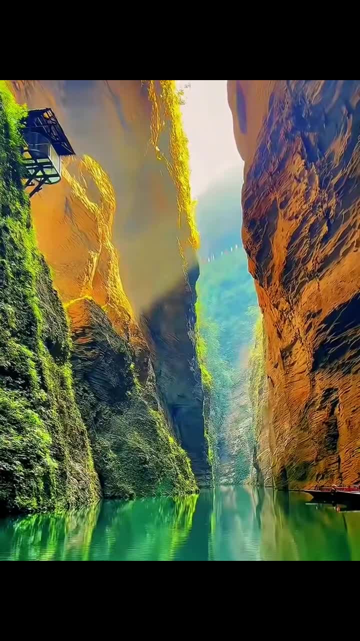 总要来趟恩施，看看这绝美的峡谷风景#恩施大峡谷#自联盟