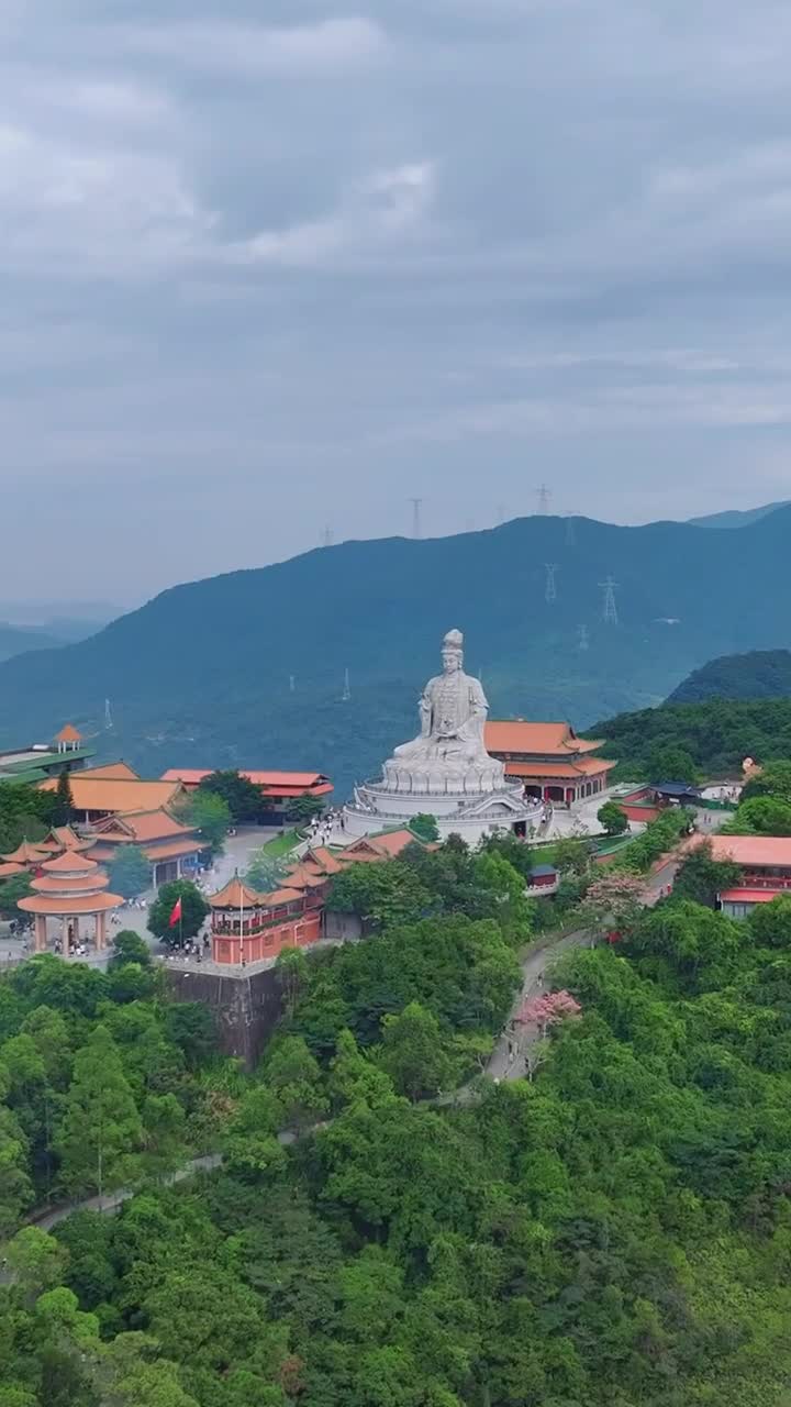 你在我心上，永远闪耀，东莞观音山天外飞仙，圆梦# 东莞观音山 # 观音山天外飞仙 #东莞观音山旅游风景区#自联盟