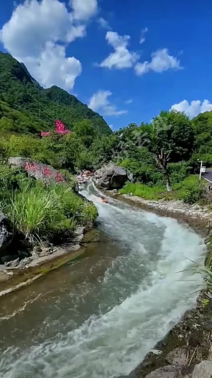 惠州博罗平安峡第一漂流#平安峡漂流#自联盟